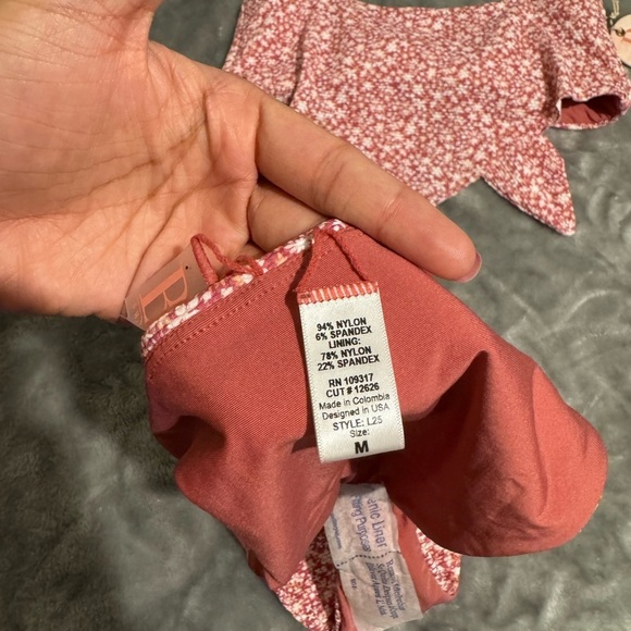 Bswim 2 ways to wear Red Floral Bikini Set - Picture 4 of 7